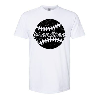 Baseball Grandma Softstyle® CVC T-Shirt