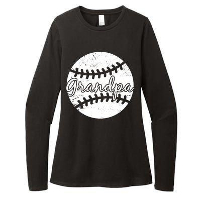 Baseball Grandpa Womens CVC Long Sleeve Shirt