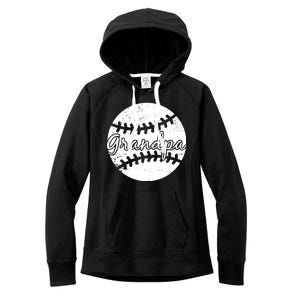 Baseball Grandpa Women's Fleece Hoodie