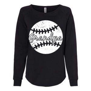 Baseball Grandpa Womens California Wash Sweatshirt