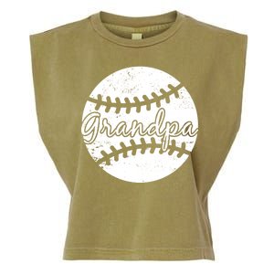 Baseball Grandpa Garment-Dyed Women's Muscle Tee