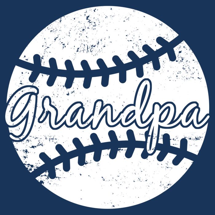 Baseball Grandpa 7 Panel Mesh Trucker Snapback Hat