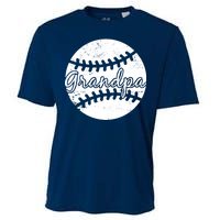 Baseball Grandpa Cooling Performance Crew T-Shirt