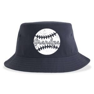 Baseball Grandpa Sustainable Bucket Hat