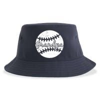 Baseball Grandpa Sustainable Bucket Hat