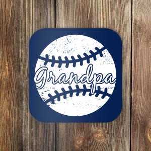 Baseball Grandpa Coaster