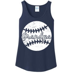 Baseball Grandpa Ladies Essential Tank