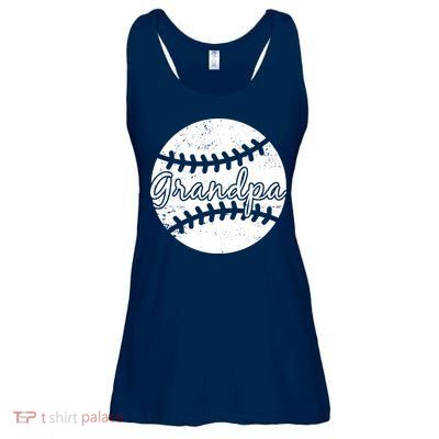 Baseball Grandpa Ladies Essential Flowy Tank