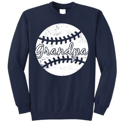 Baseball Grandpa Tall Sweatshirt