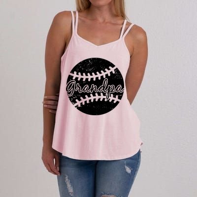 Baseball Grandpa Women's Strappy Tank