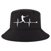Baseball Heartbeat Pulse Cool Comfort Performance Bucket Hat