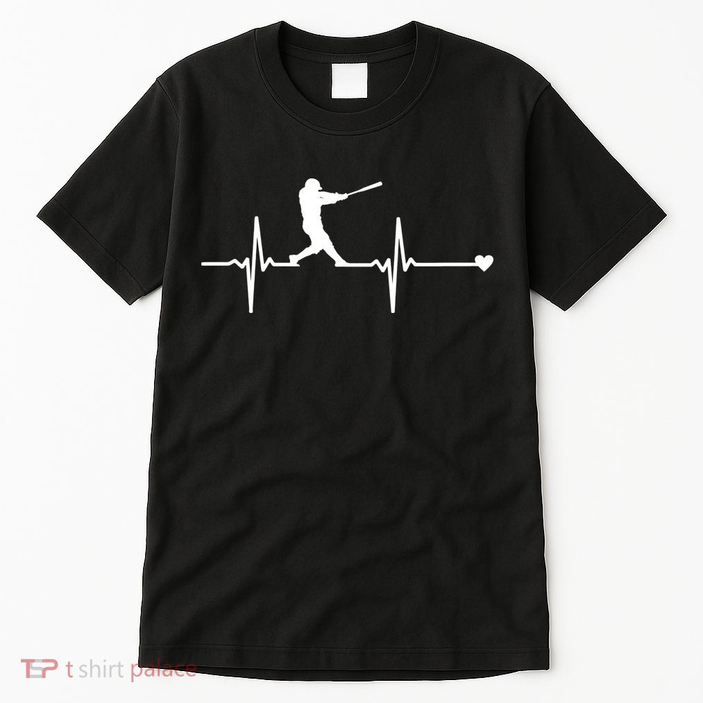 Baseball Heartbeat Pulse Tall T-Shirt