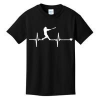 Baseball Heartbeat Pulse Kids T-Shirt