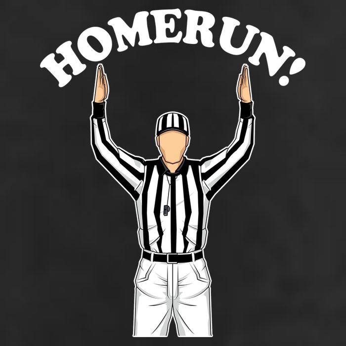 Baseball Homerun Football Referee Funny 7 Panel Mesh Trucker Snapback Hat