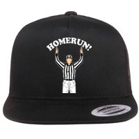 Baseball Homerun Football Referee Funny Flatbill Hat
