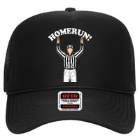 Baseball Homerun Football Referee Funny Trucker Hat