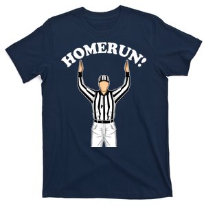 Baseball Homerun Football Referee Funny T-Shirt