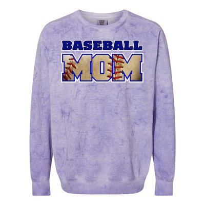 Baseball Mom Colorblast Crewneck Sweatshirt