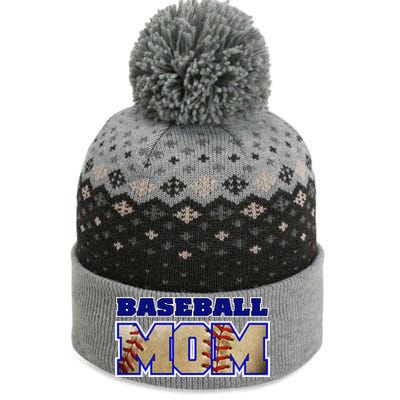 Baseball Mom The Baniff Cuffed Pom Beanie