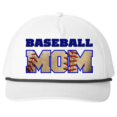 Baseball Mom Snapback Five-Panel Rope Hat