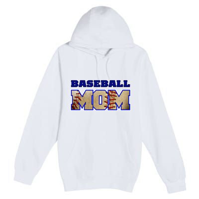 Baseball Mom Premium Pullover Hoodie