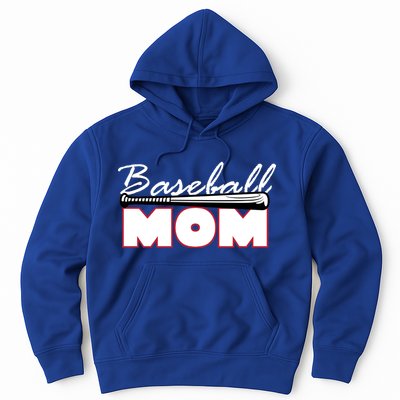 Baseball Mom Bat Logo Hoodie