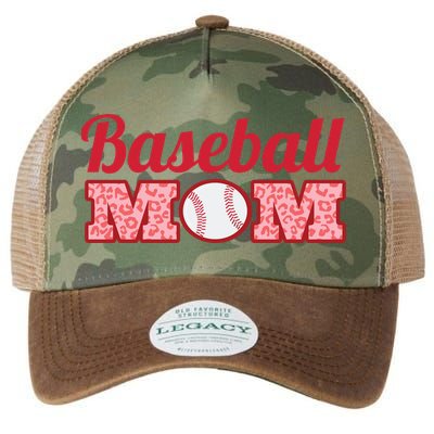 Baseball Mom Cheetah Print Legacy Tie Dye Trucker Hat