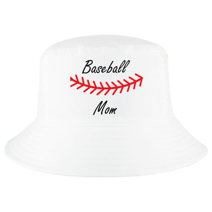 Baseball Mom Logo Cool Comfort Performance Bucket Hat