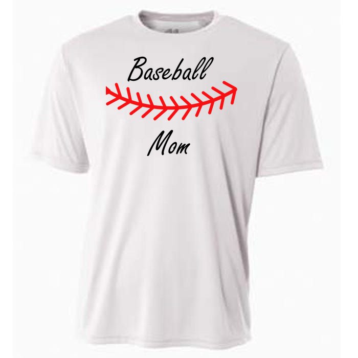 Baseball Mom Logo Cooling Performance Crew T-Shirt