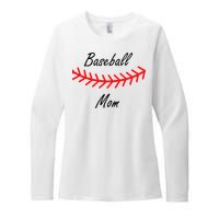 Baseball Mom Logo Womens CVC Long Sleeve Shirt