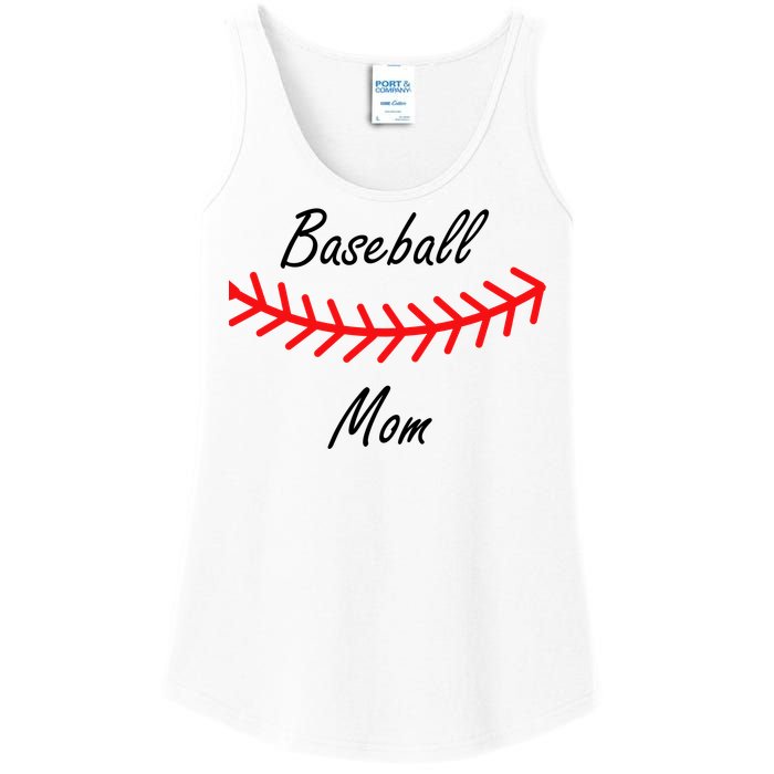 Baseball Mom Logo Ladies Essential Tank