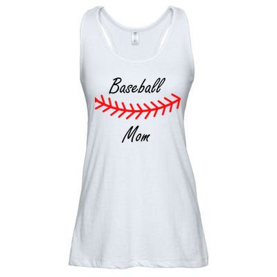 Baseball Mom Logo Ladies Essential Flowy Tank