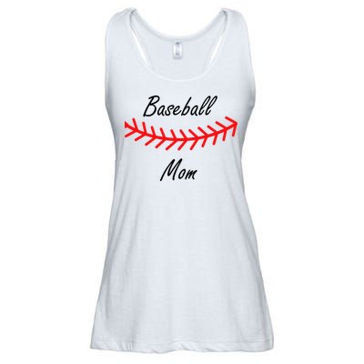 Baseball Mom Logo Ladies Essential Flowy Tank