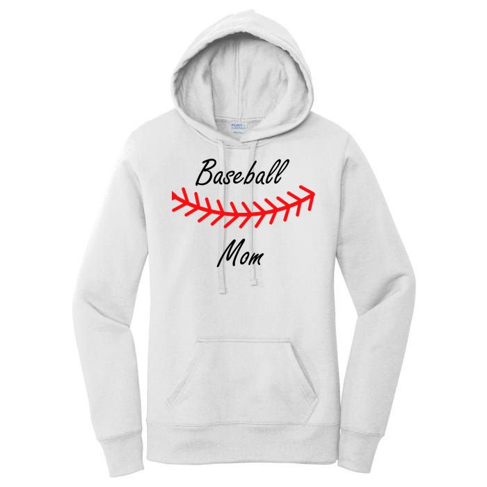 Baseball Mom Logo Women's Pullover Hoodie