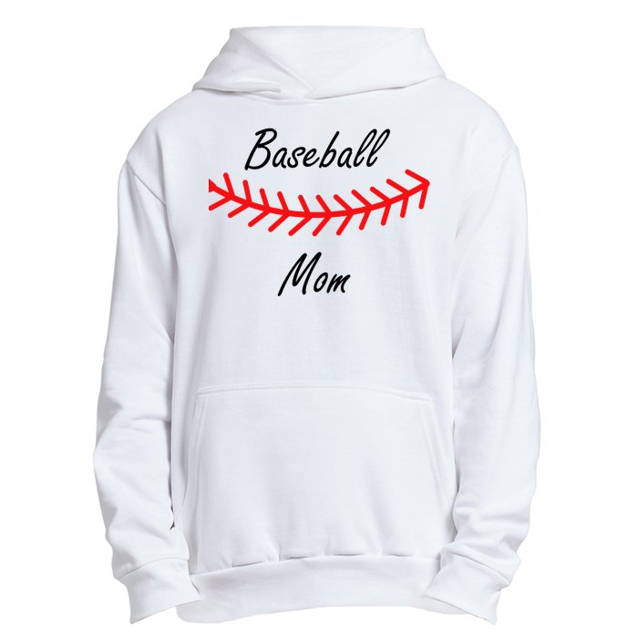 Baseball Mom Logo Urban Pullover Hoodie