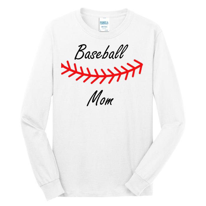 Baseball Mom Logo Tall Long Sleeve T-Shirt