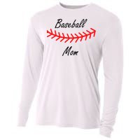 Baseball Mom Logo Cooling Performance Long Sleeve Crew