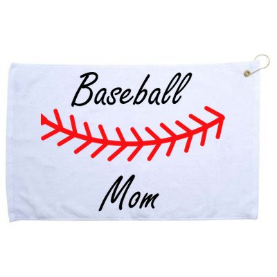 Baseball Mom Logo Grommeted Golf Towel