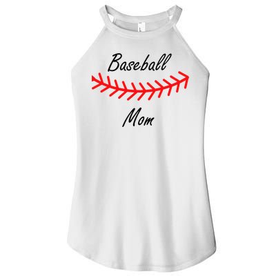 Baseball Mom Logo Women's Perfect Tri Rocker Tank