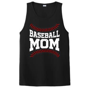 Baseball Mom Sports Fan PosiCharge Competitor Tank