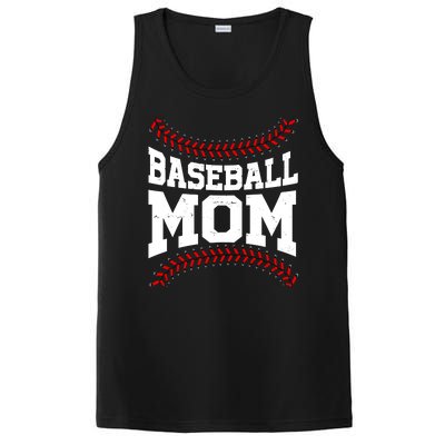 Baseball Mom Sports Fan PosiCharge Competitor Tank