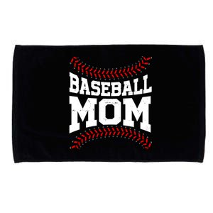 Baseball Mom Sports Fan Microfiber Hand Towel