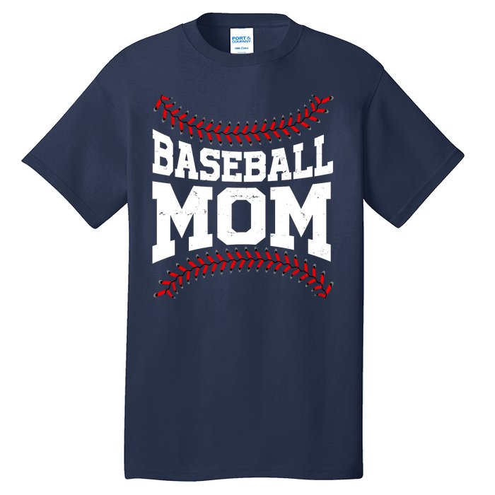 Baseball Mom Sports Fan Tall T-Shirt