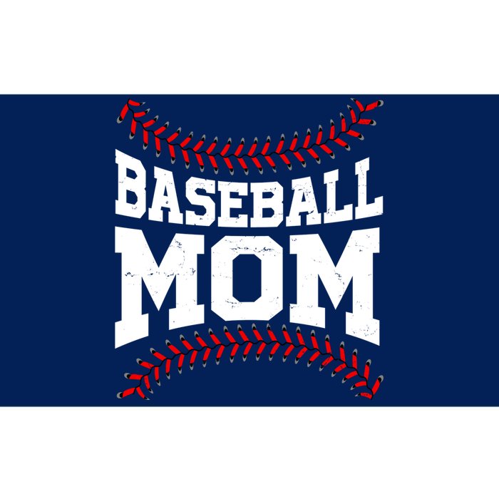 Baseball Mom Sports Fan Bumper Sticker