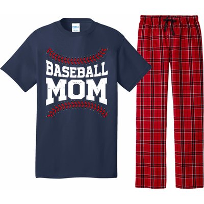 Baseball Mom Sports Fan Pajama Set