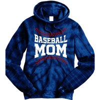 Baseball Mom Sports Fan Tie Dye Hoodie