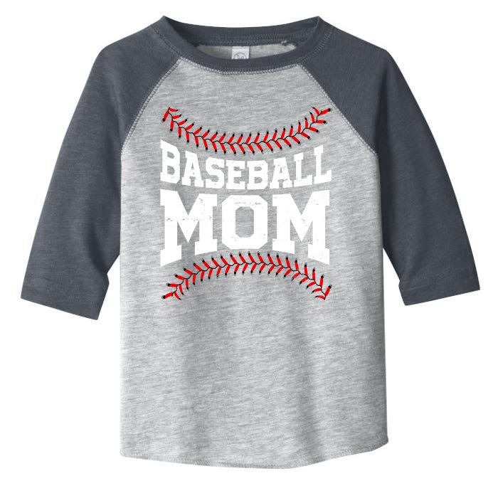 Baseball Mom Sports Fan Toddler Fine Jersey T-Shirt