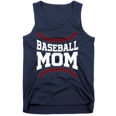 Baseball Mom Sports Fan Tank Top