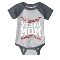 Baseball Mom Sports Fan Infant Baby Jersey Bodysuit