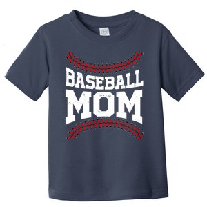 Baseball Mom Sports Fan Toddler T-Shirt